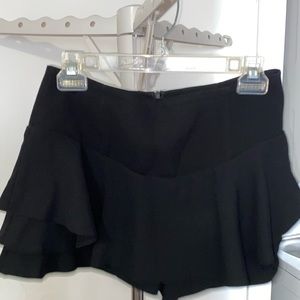 Zara black skort